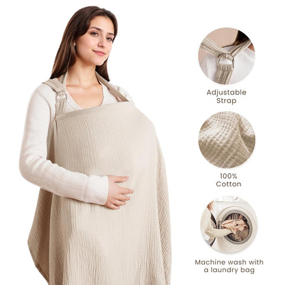 Muslin Nursing Cover Baby Breastfeeding
