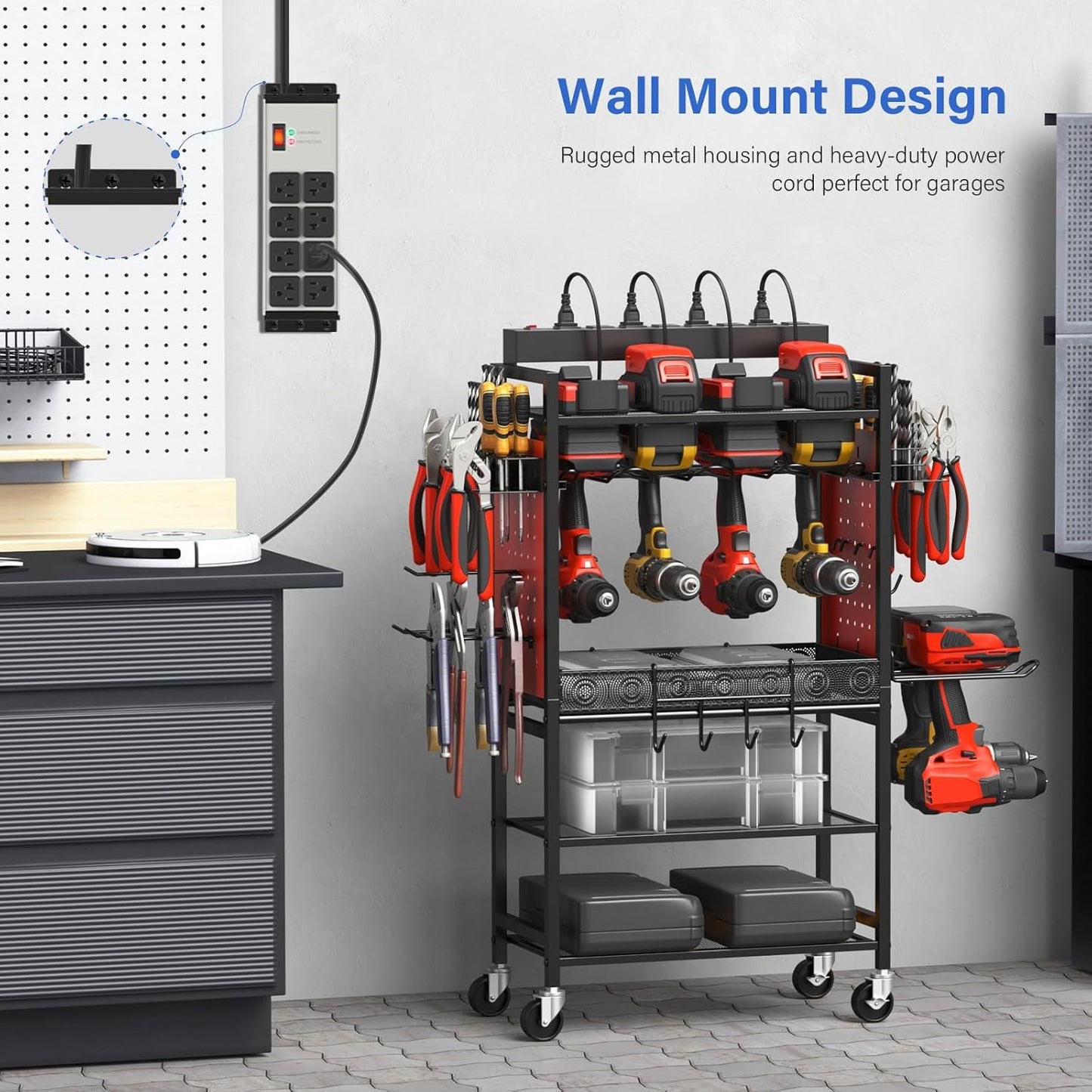 Heavy Duty Power Strip Surge Protector