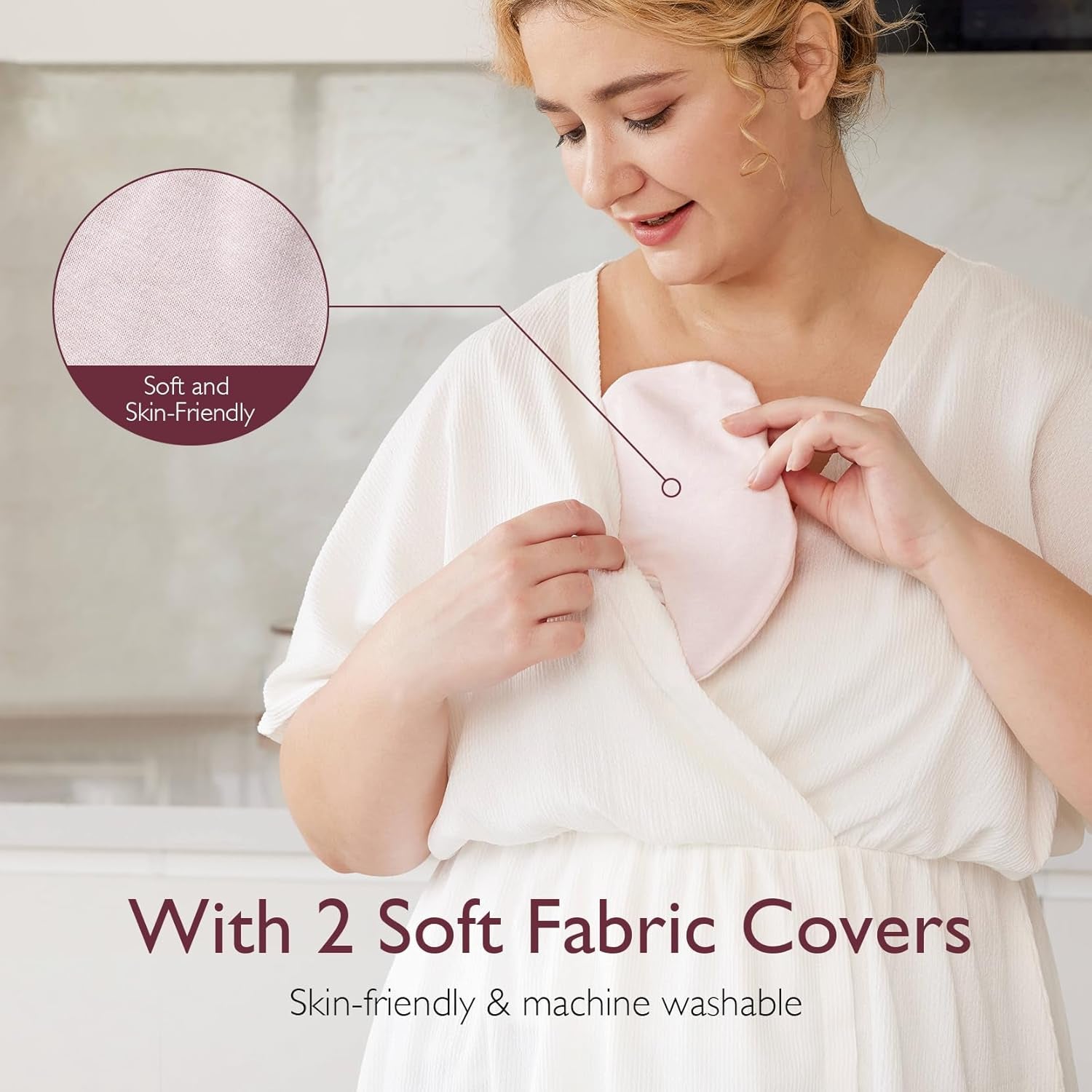 Larger Breast Therapy Packs Hot and Cold