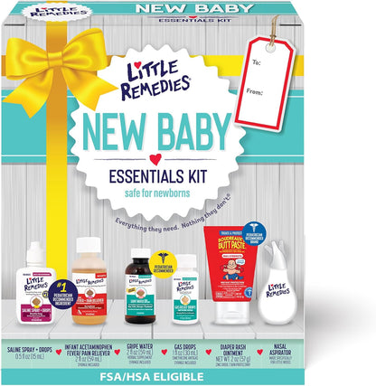 New Baby Essentials Kit with Saline