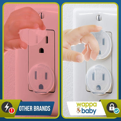 Clear Outlet Covers (50 Pack) Value Pack