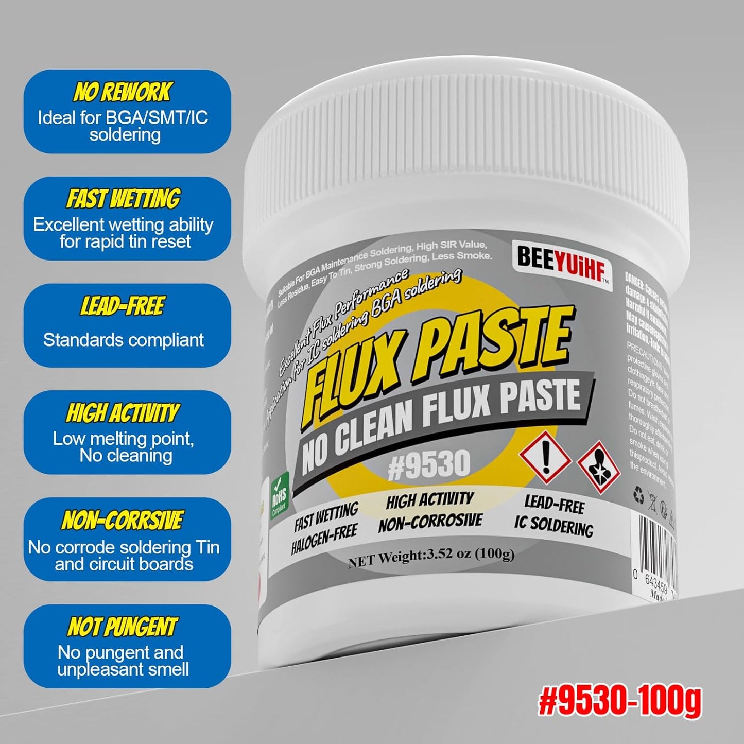 NoClean Soldering Flux Paste Soldering