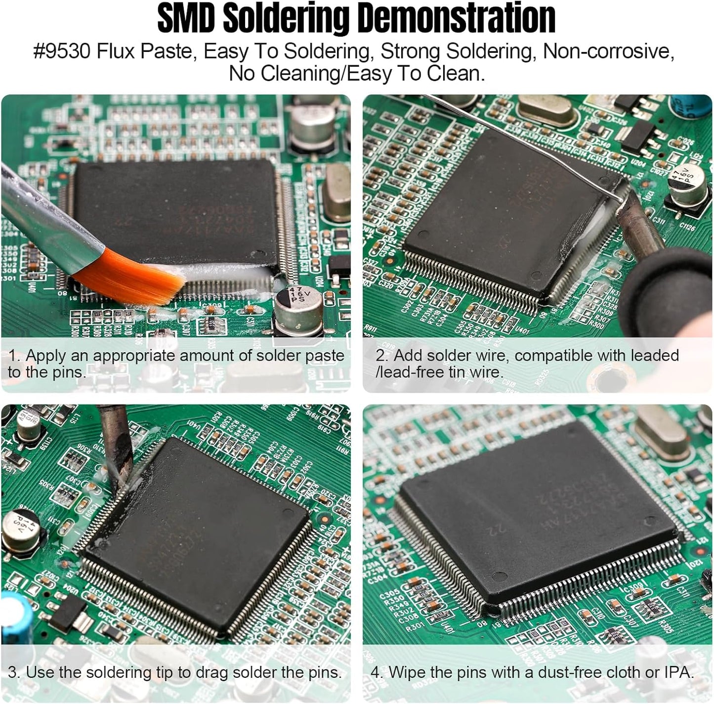 NoClean Soldering Flux Paste Soldering