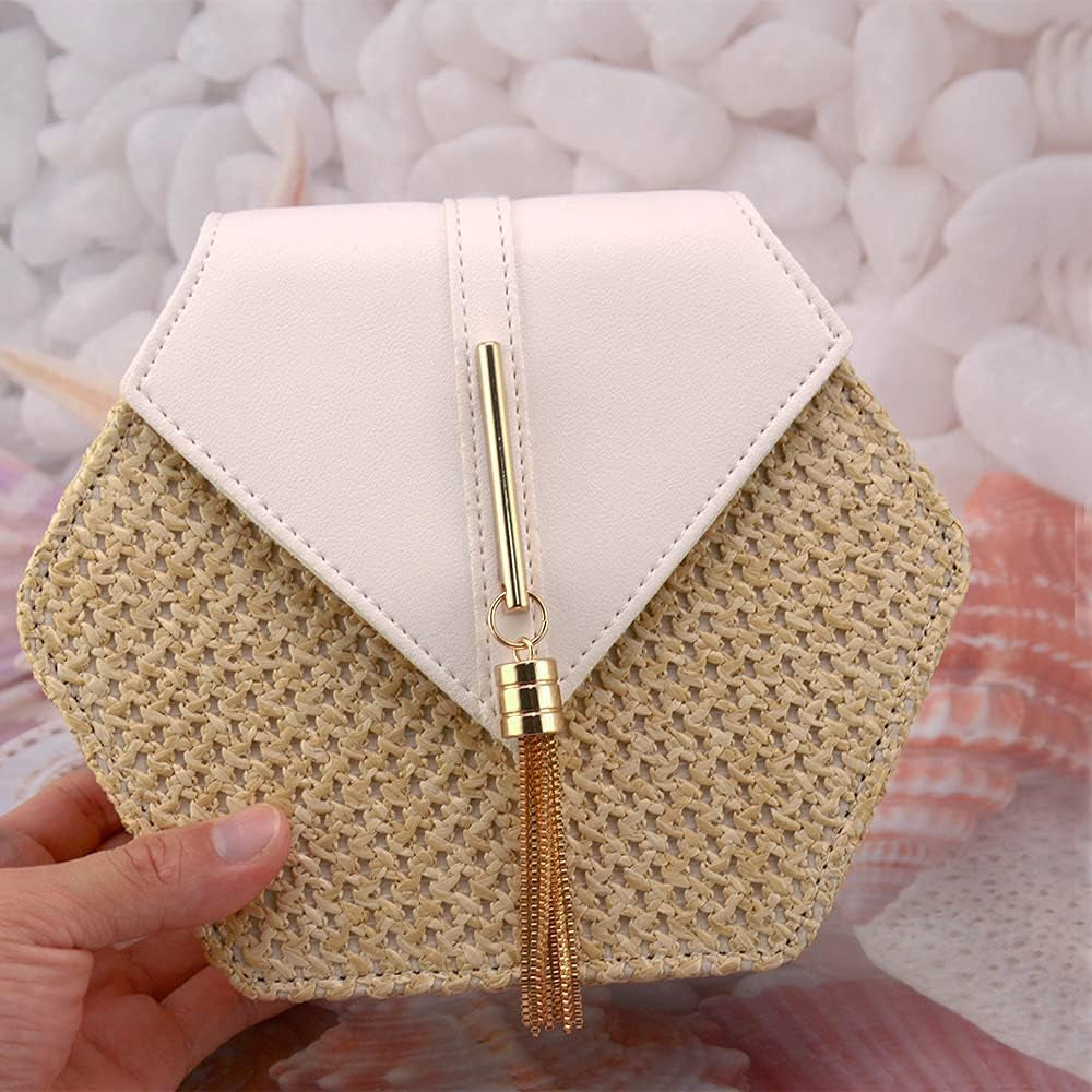 Women'S Crossbody Bag Cute Straw Bag