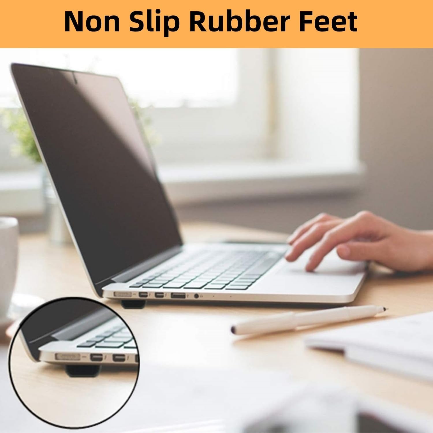 Rubber Feet for Electronics 40PCS Tall 