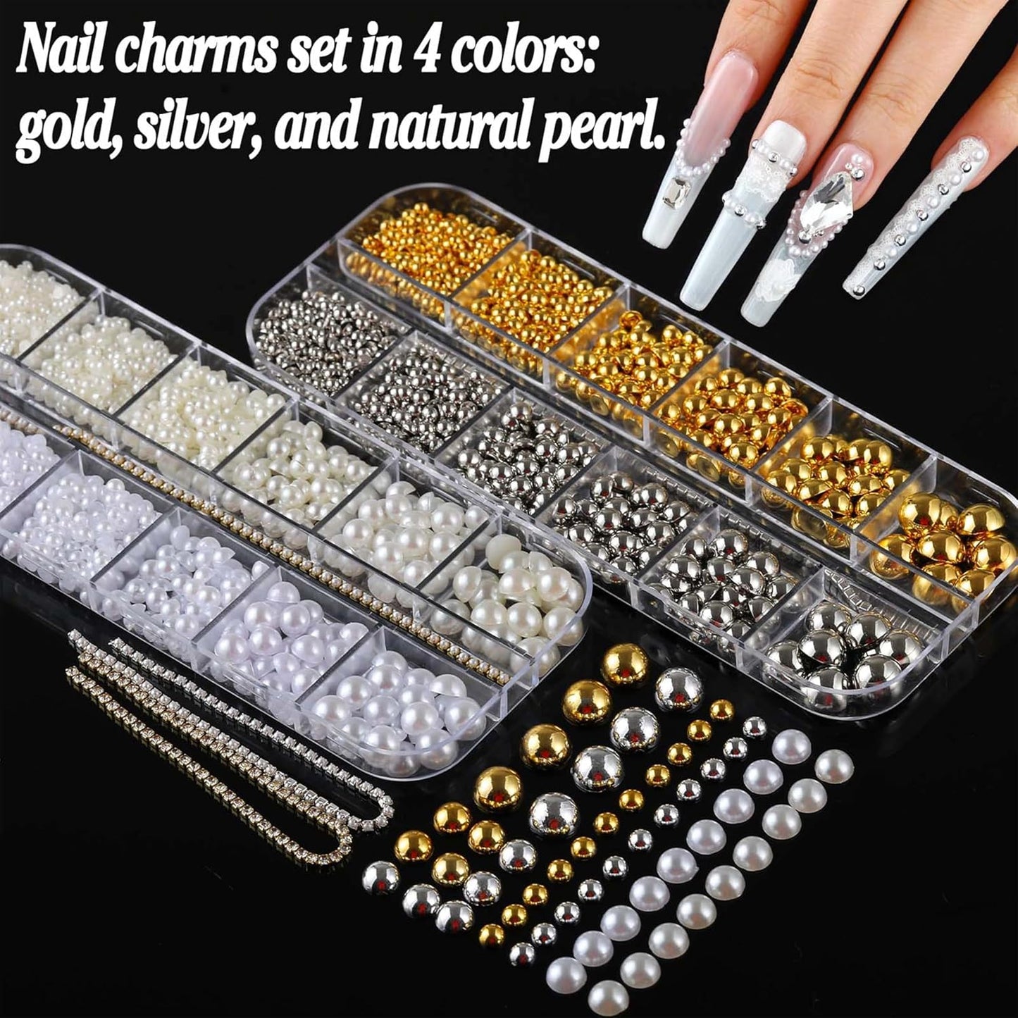 BANA Nail Charms for Rhinestones Kit 