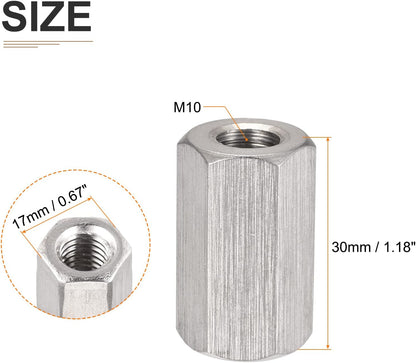 M10X30Mm(Dxl) - Hex Standoff Spacer Nuts