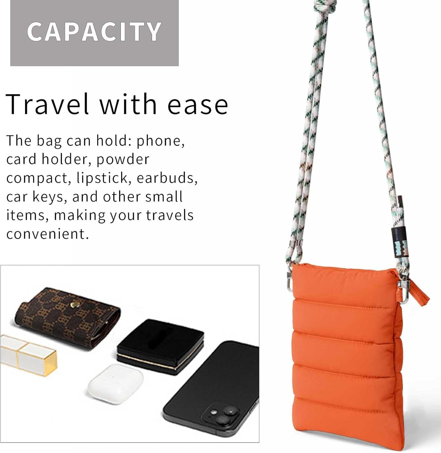 Crossbody Bag for Women, Tote Bag Purse 