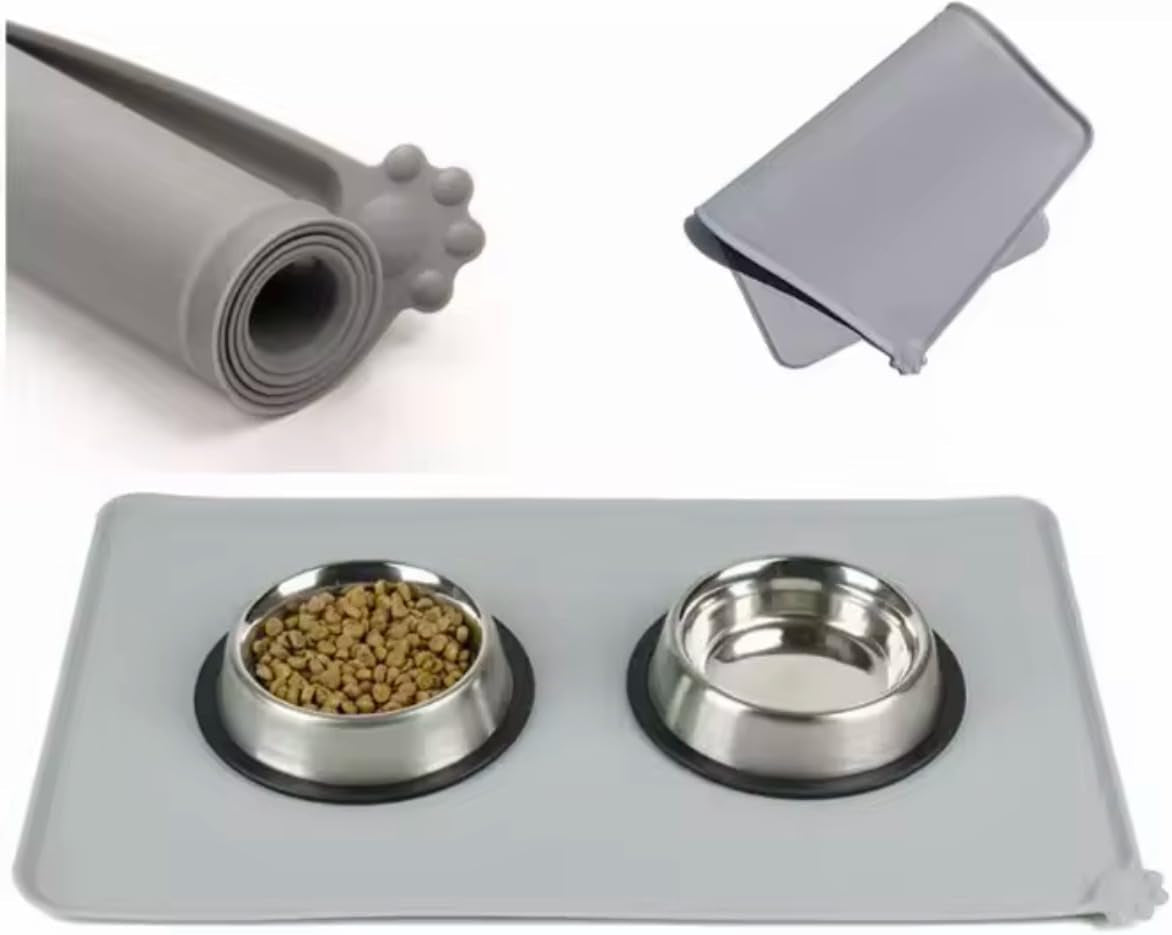 Silicone Pet Food Mat Waterproof NonSlip