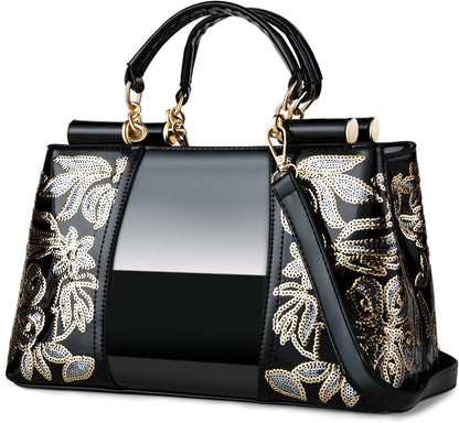 Handbags for Women Patent Leather 