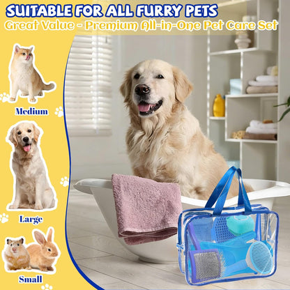 8PCS Dog Slicker Brush for Dogs Grooming
