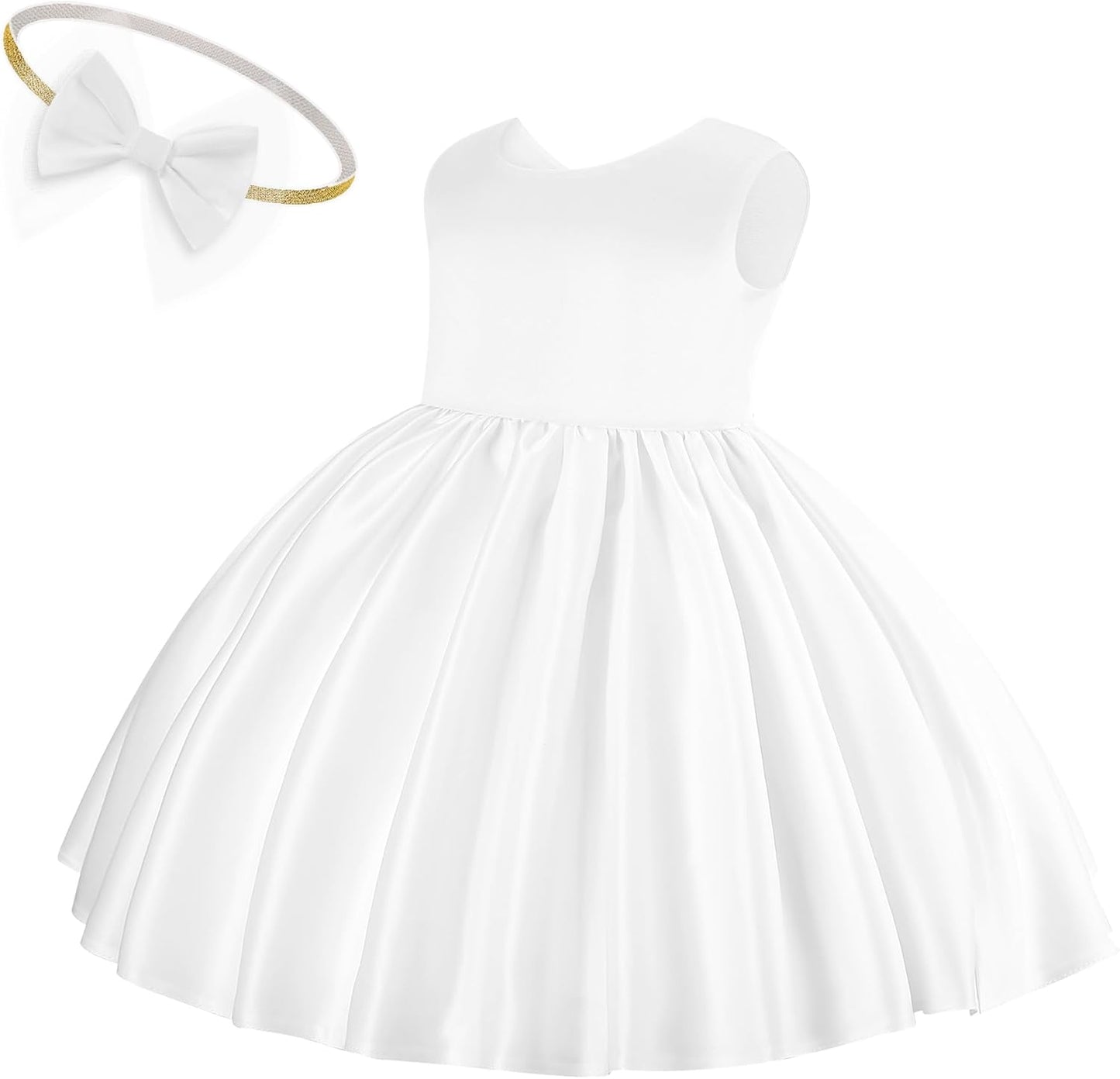 Toddler Baby Girls Dress Wedding Flower 