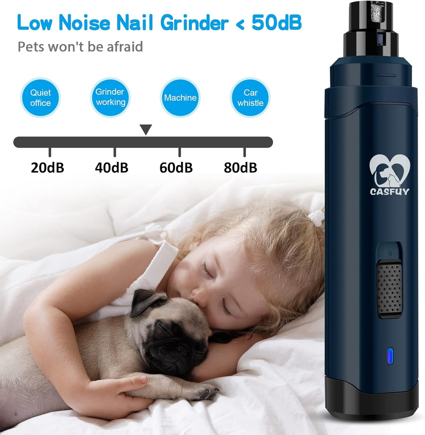 Dog Nail Grinder Upgraded - Professional