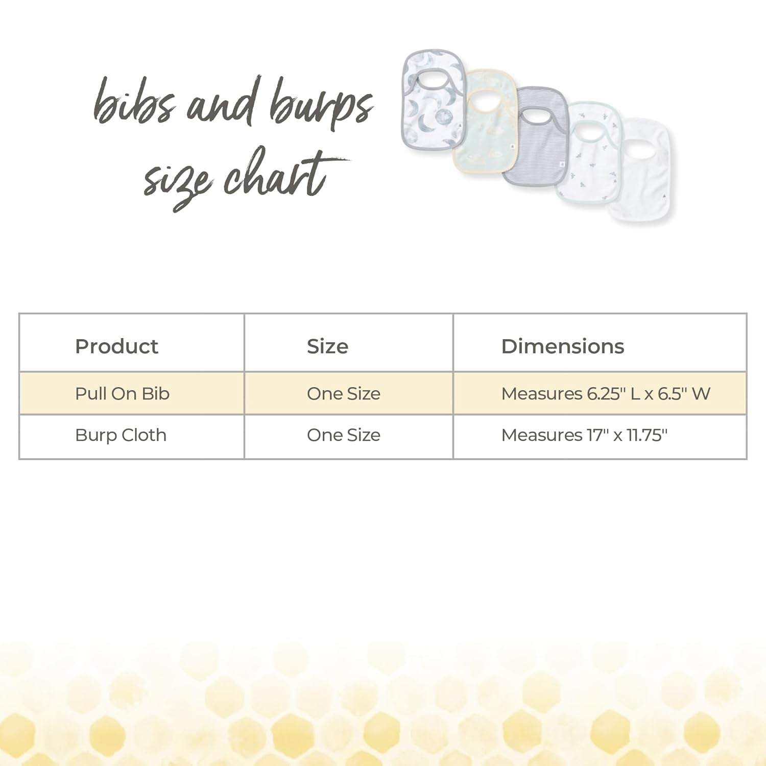 Burts Bees Baby Infant Burp Cloths, 