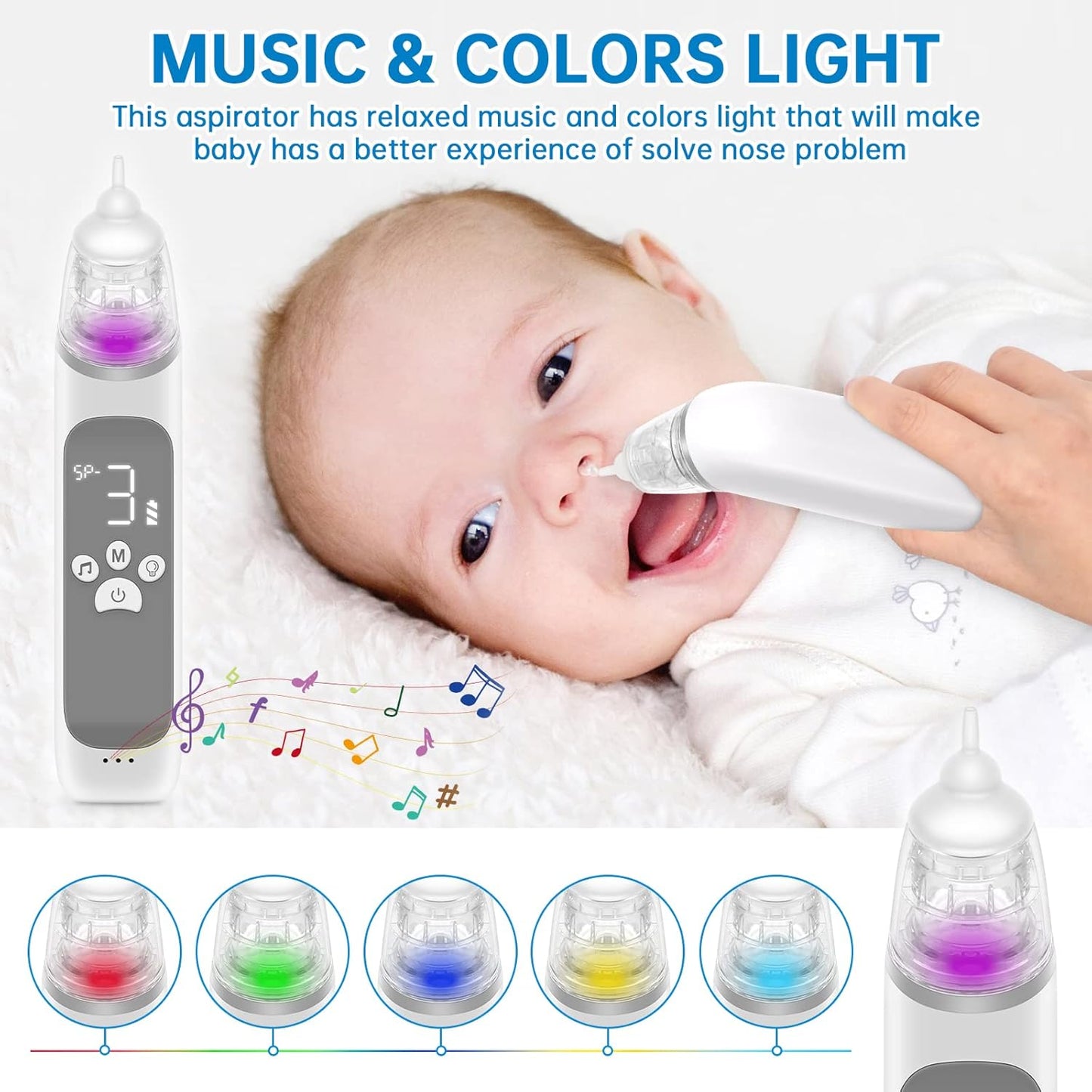Nasal Aspirator for Baby,Electric Nose