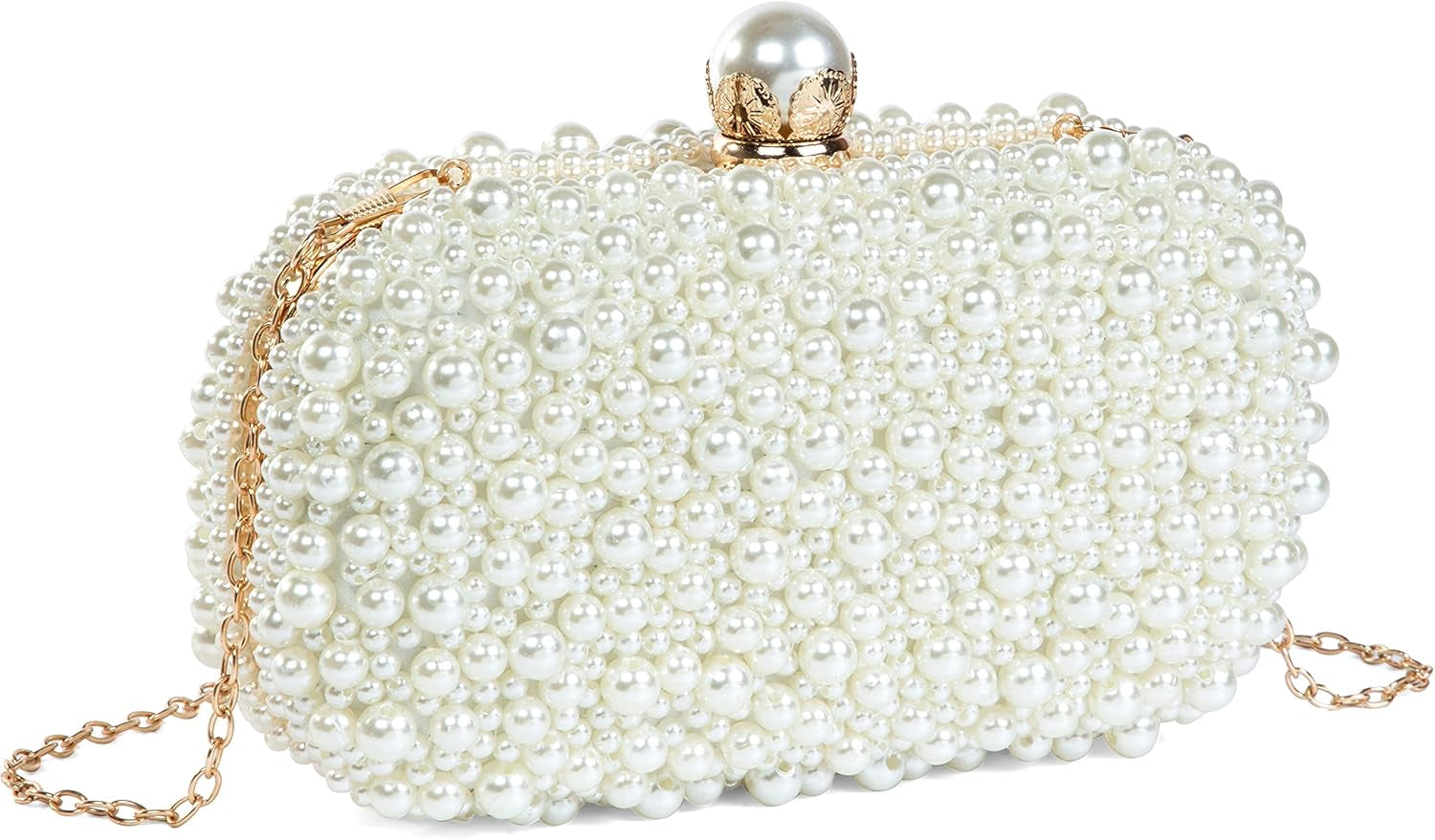 Women'S Evening Handbags Pearl Clutch