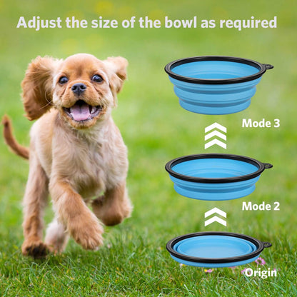 Collapsible Dog Bowl for Travel (12Oz)