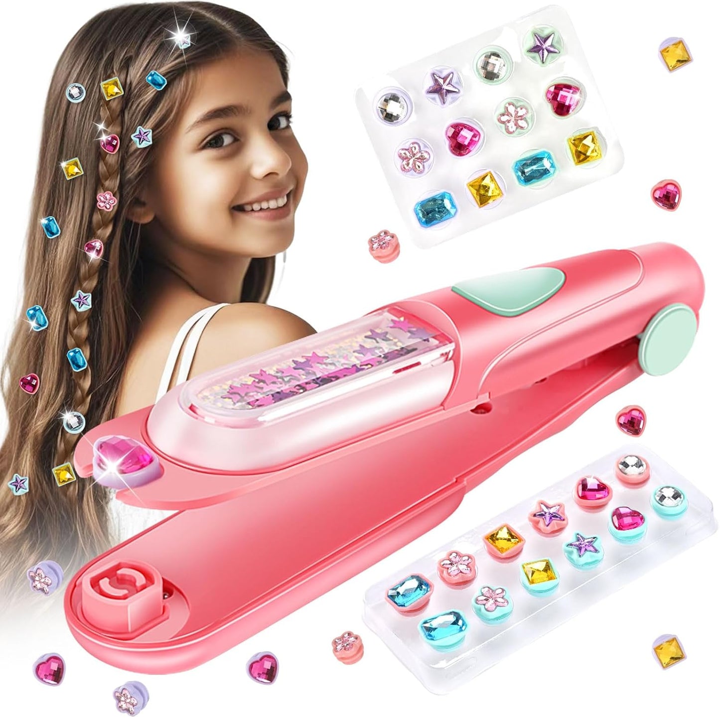 Hair Gem Stamper Kit, Bling Hair Jewels