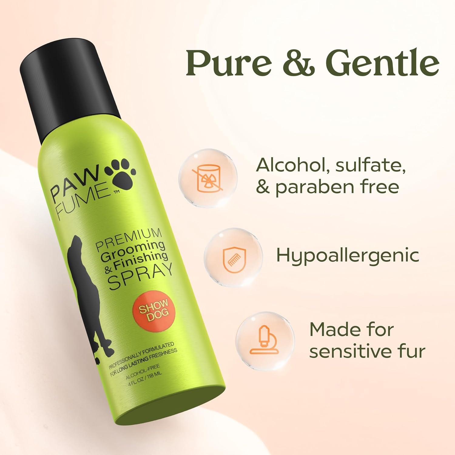 PAWFUME Dog Perfume Spray Long Lasting
