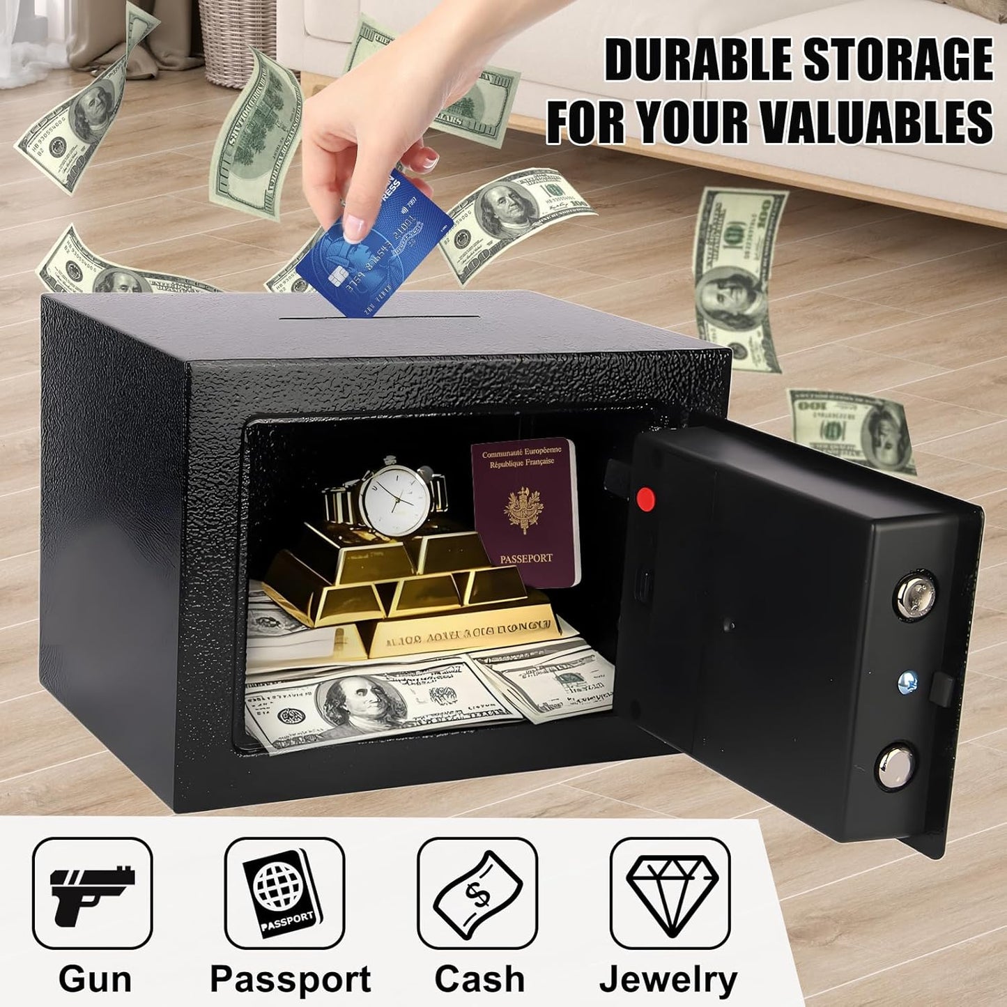 Mini Electronic Safe Box ,Digital Keypad