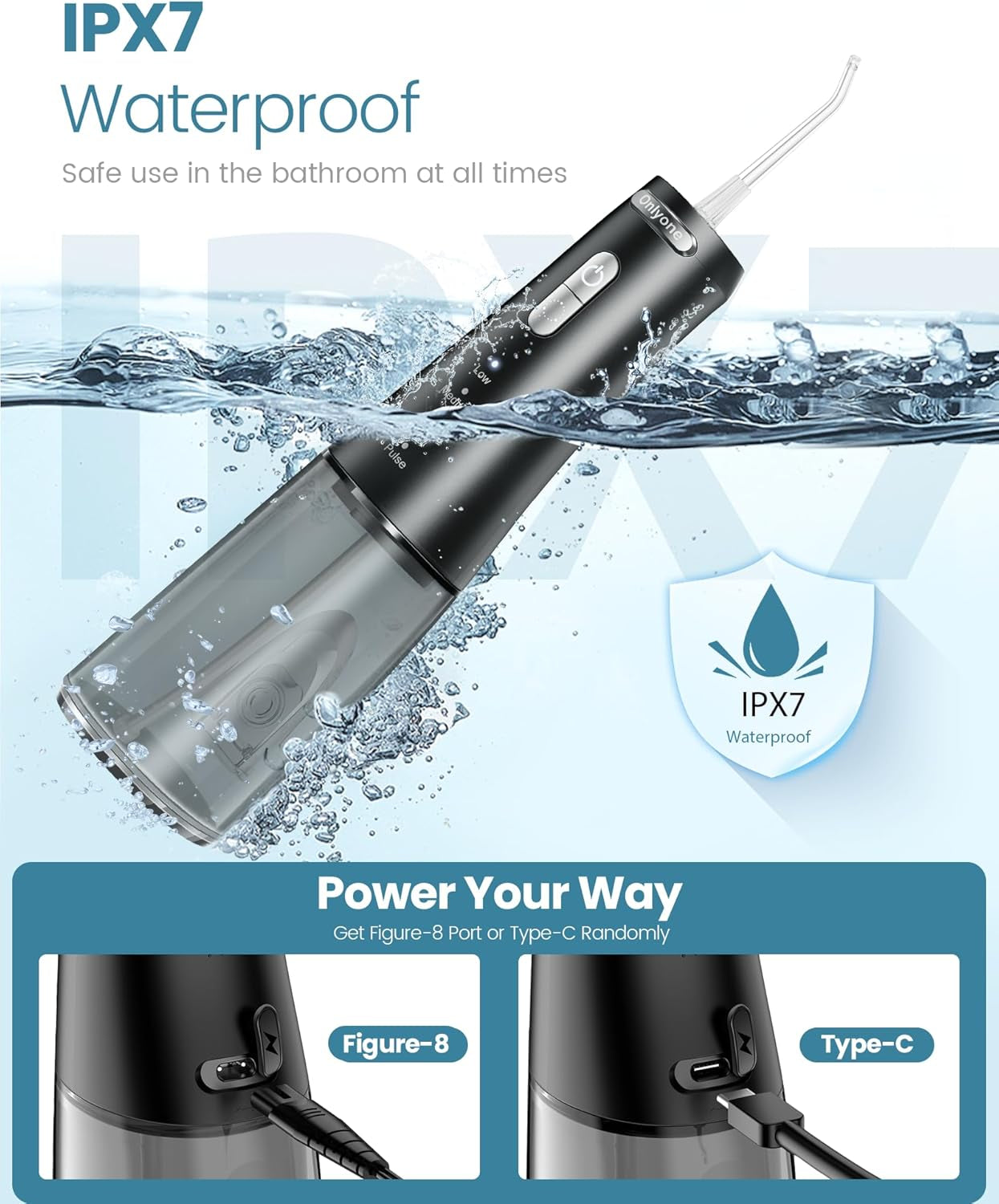 Rechargeable Cordless Water Flosser 