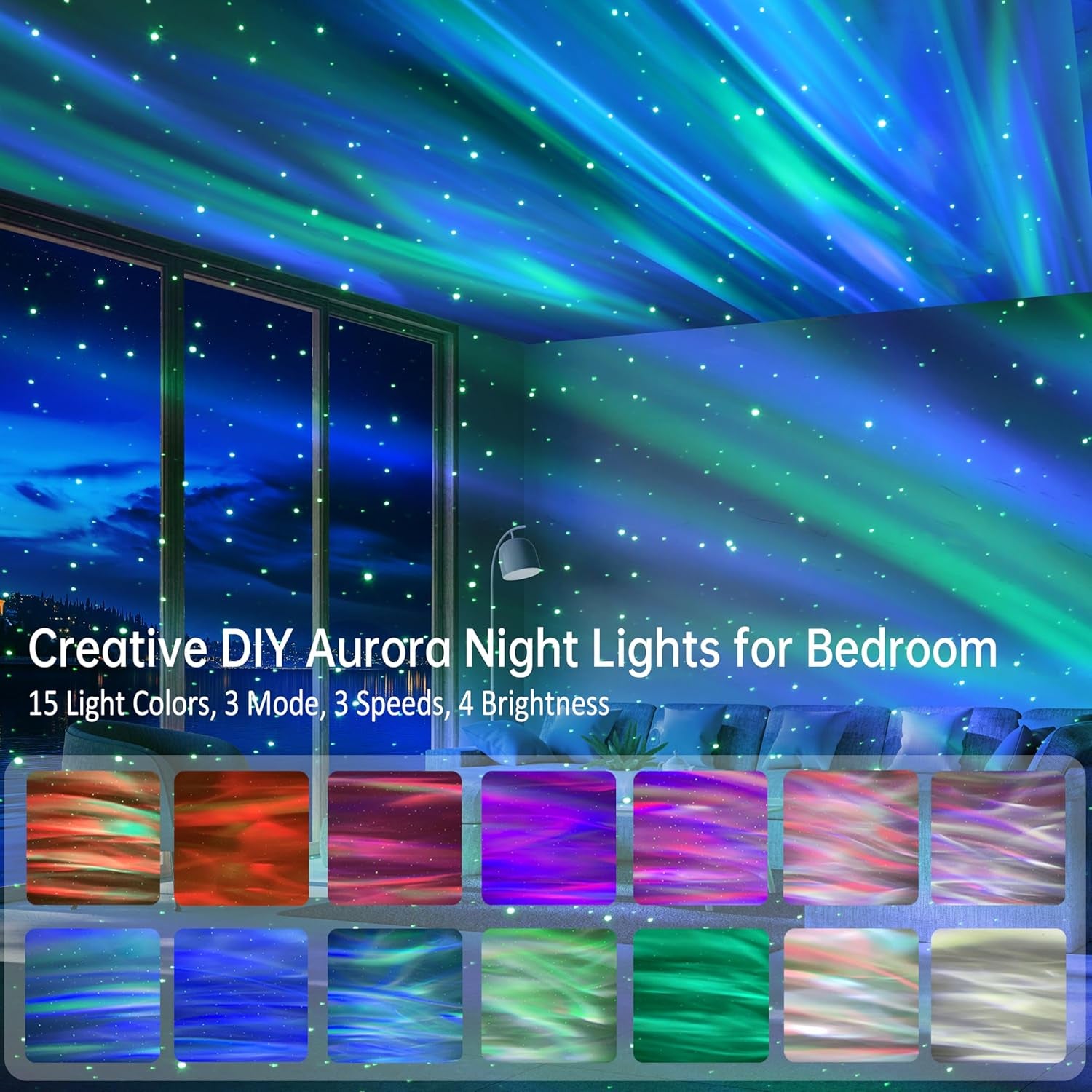 Northern Lights Projector, Aurora Star