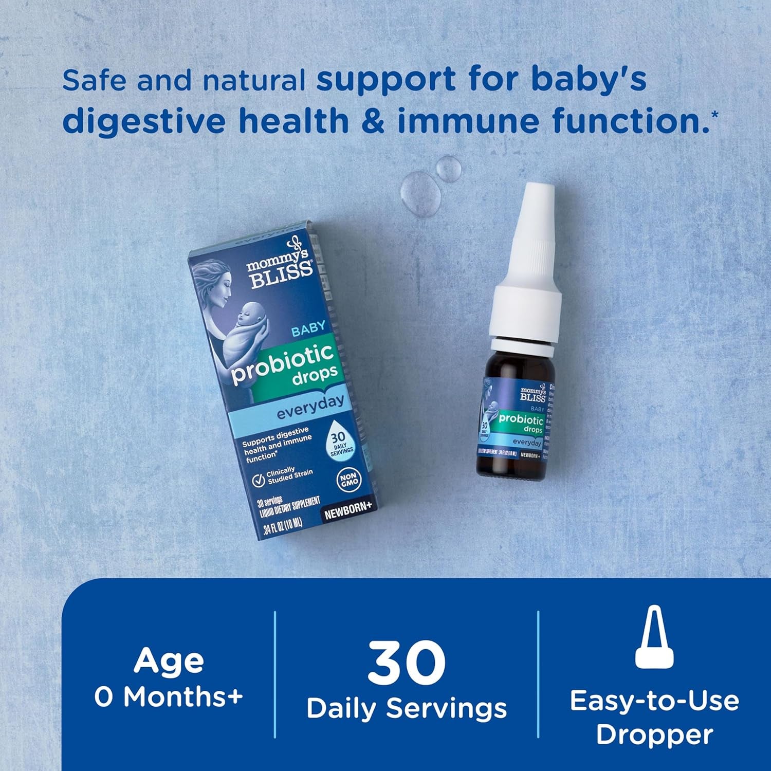 Baby Probiotic Drops Everyday - Gas,