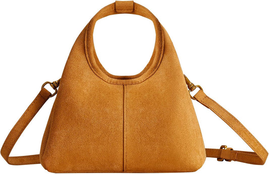 Women'S Suede Bag Small Top Handle 