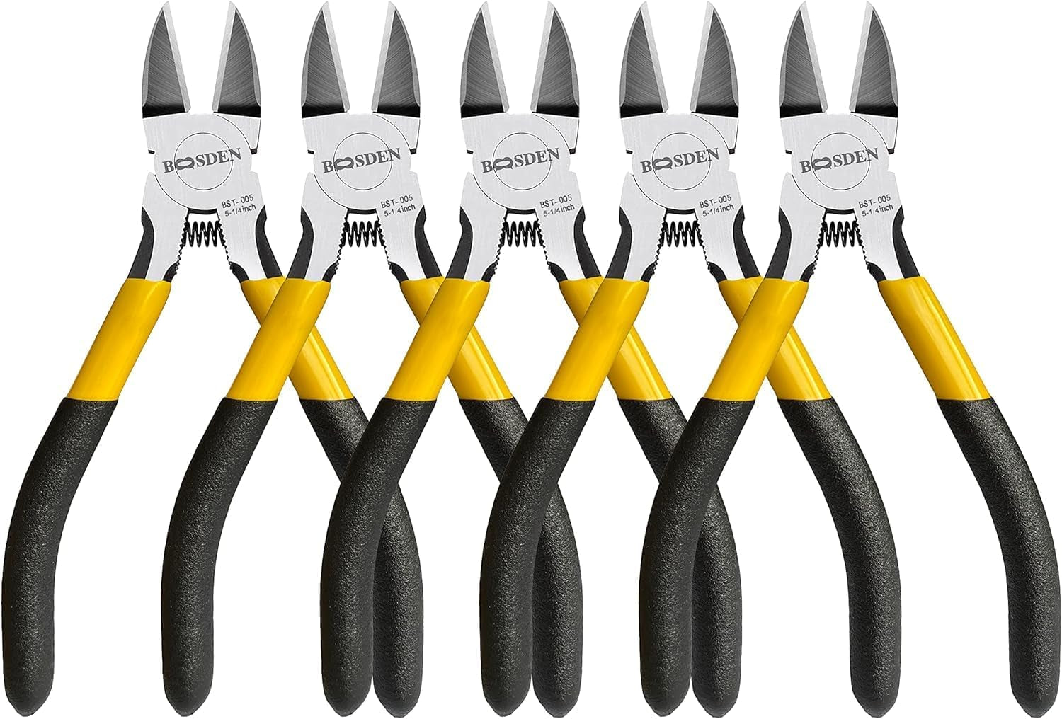 5" Wire Cutters 5 Pack,Precision Cutting