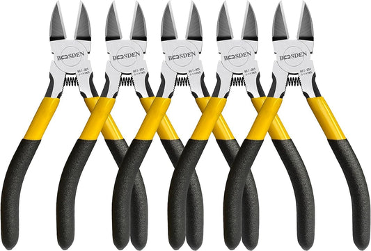 5" Wire Cutters 5 Pack,Precision Cutting