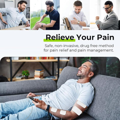 3-In-1 TENS Unit Muscle Stimulator, EMS