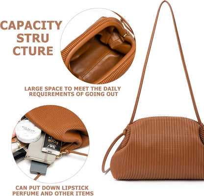 Clutch Purses for Women, Soft Cloud Bag