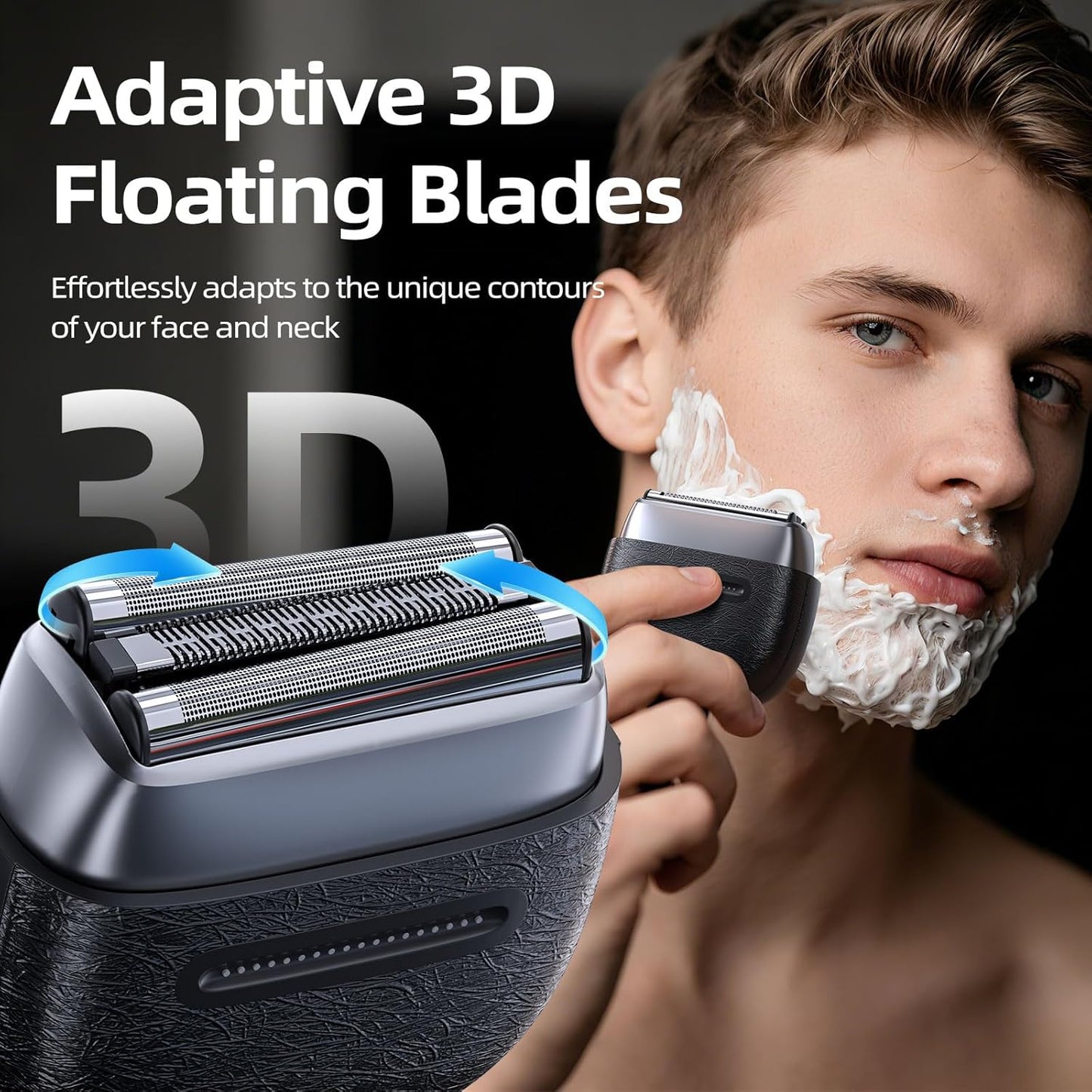 Electric Razor for Men: Foil Shaver 