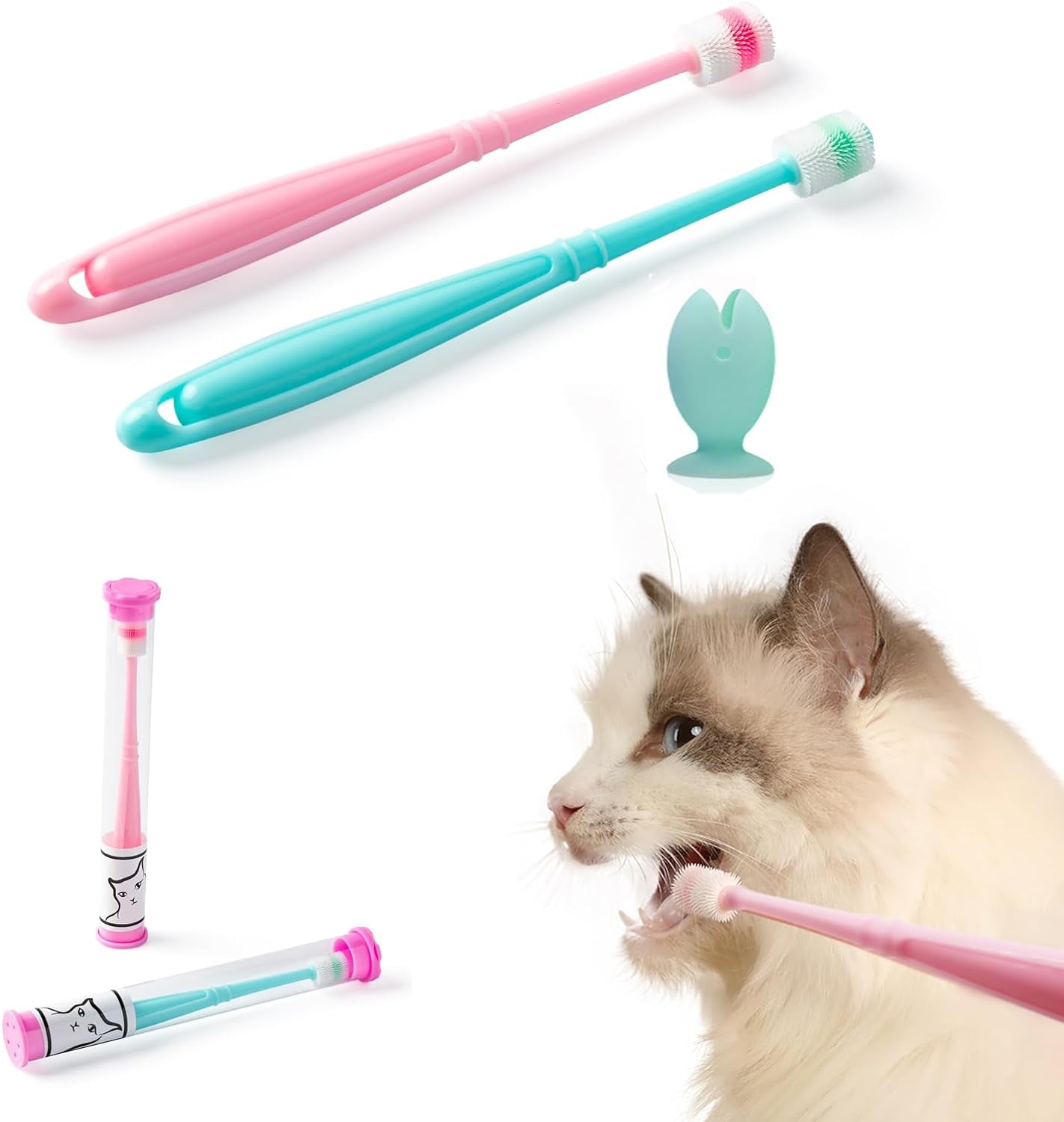 by Emmeliestella Small Dog&Cat Toothbrush