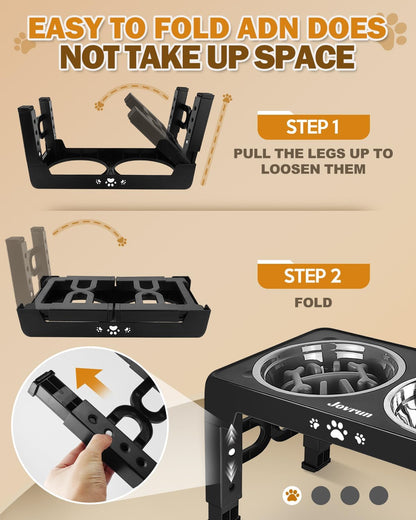 Elevated Dog Bowls for Medium Large Size