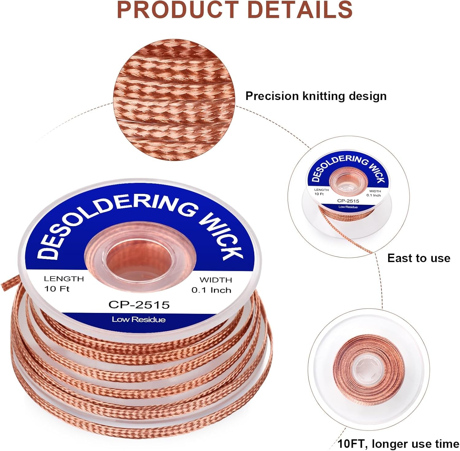 Solder Wick Braid and Solder Flux Paste