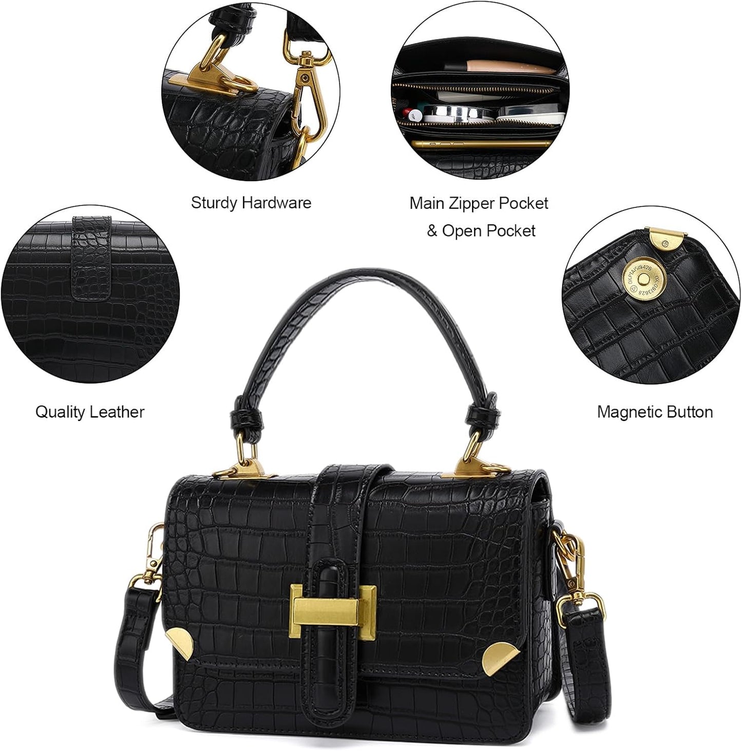 Women'S Small Classy Crossbody Purse