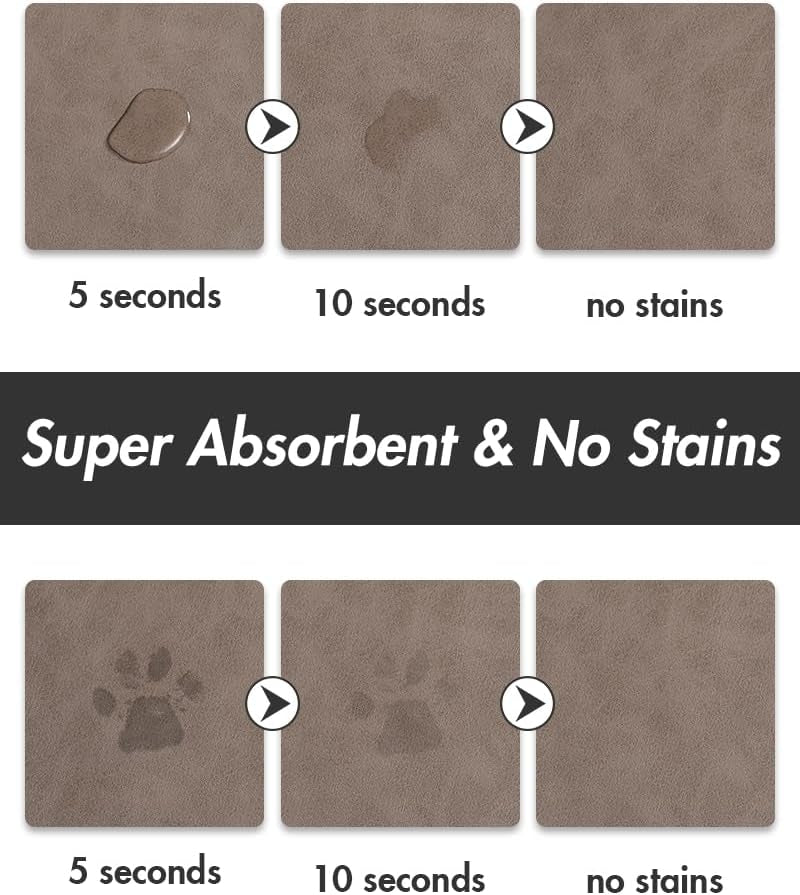 Absorbent Dog Water Mat-Cat Mat for Food