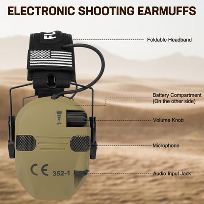 Electronic Ear Protection for Shooting 