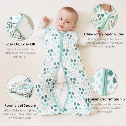 Baby Sleep Sack 0-6 Months - Lightweight