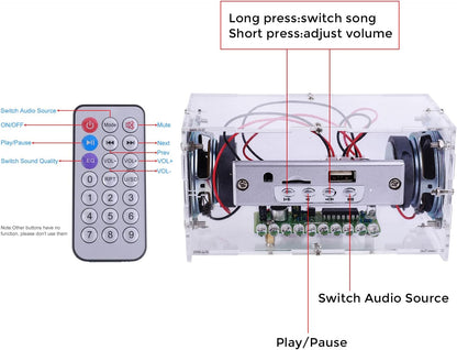 DIY Bluetooth Speaker Kit Mini Stereo