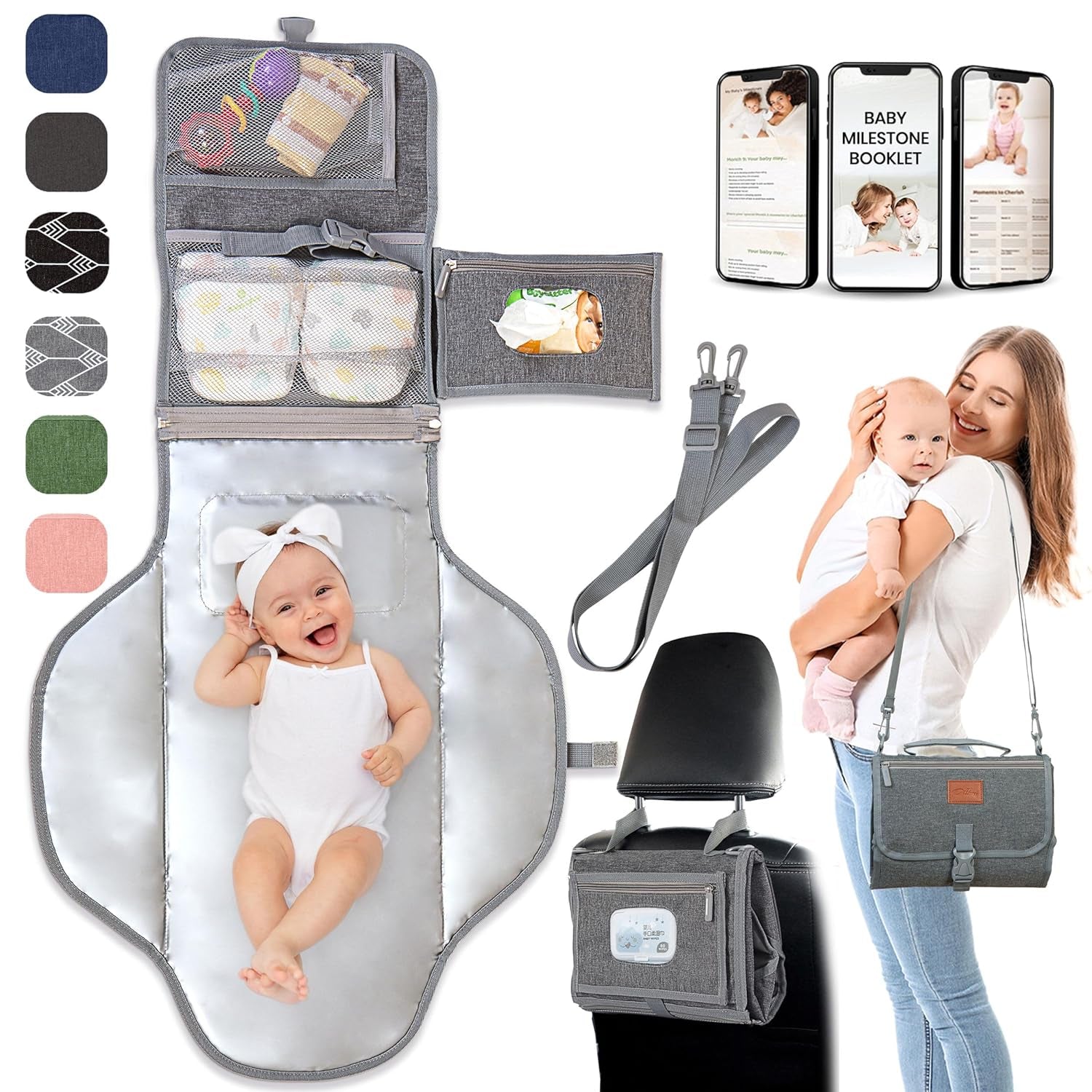 Portable Changing Pad for Baby – Soft