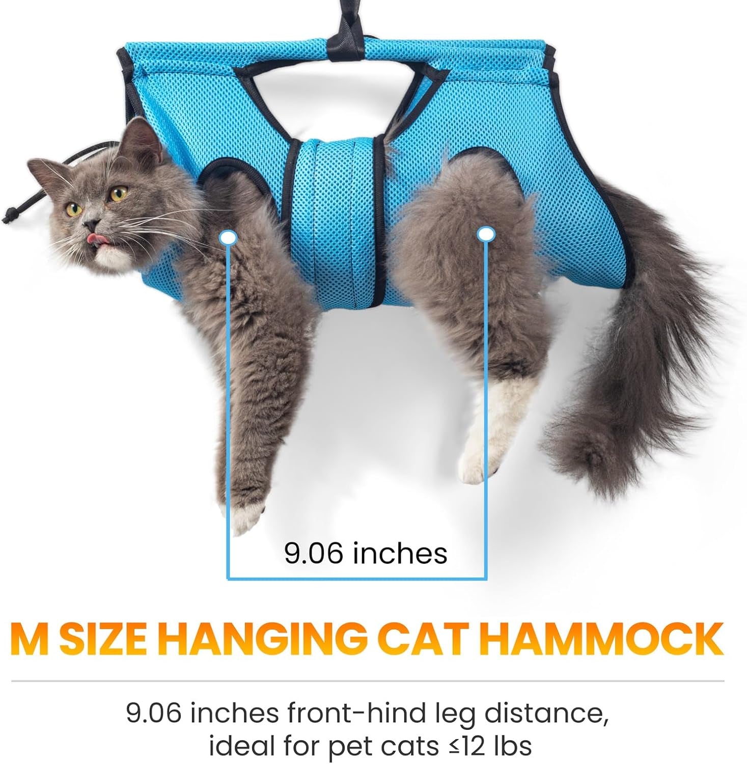 Pet Grooming Hammock for 5-11 Lbs Pets