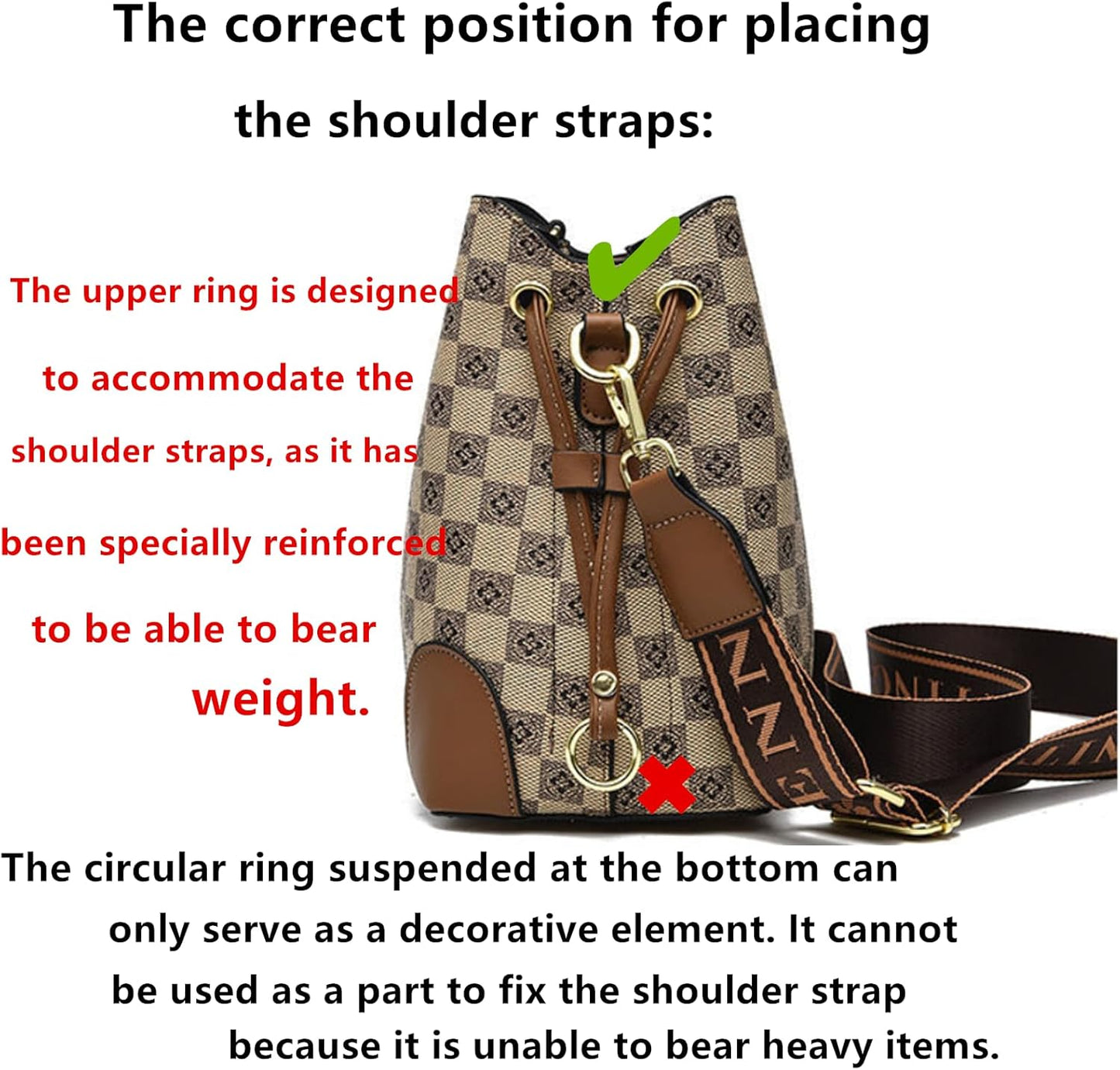 Women Handbag and Purse Tote Bags Ladies