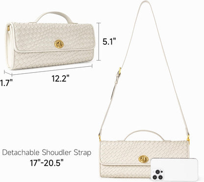 Woven Purse for Women Evening Clutch