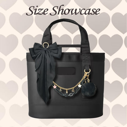 4PCS Tote Bag Decor Kit, Decorative 