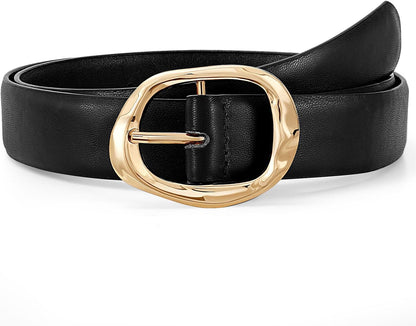 Women Leather Belt for Jeans Pants 
