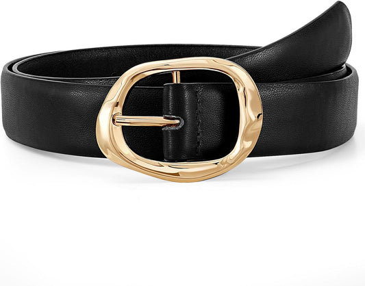 Women Leather Belt for Jeans Pants 