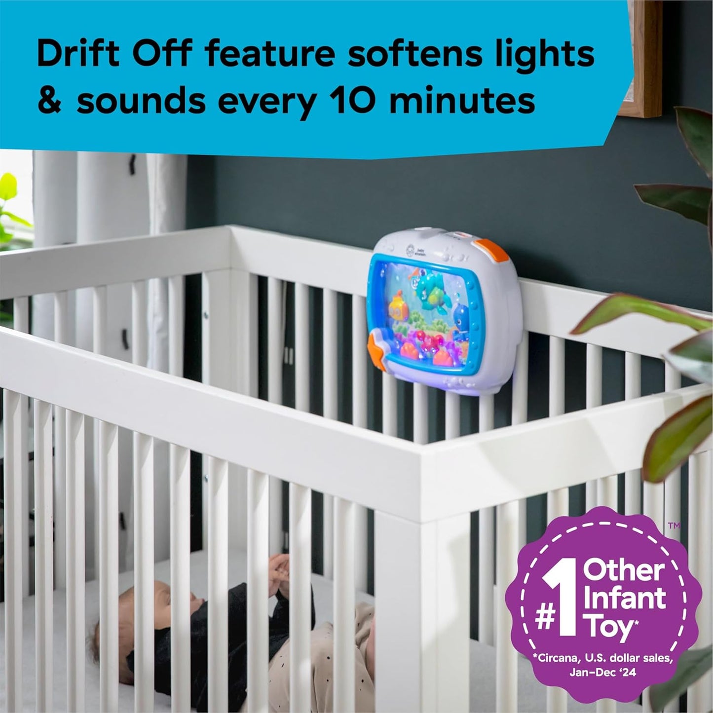 Sea Dreams Soother Musical Crib Toy