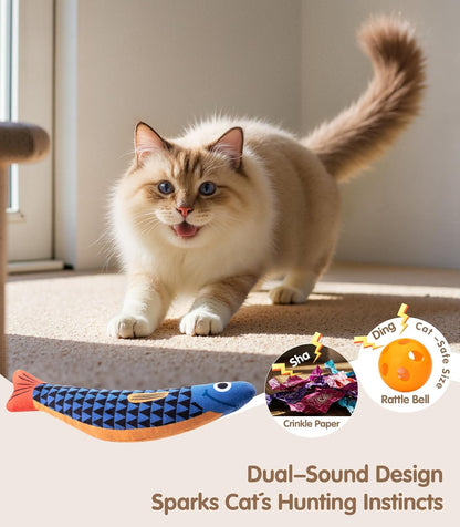 Cat Toys With[5000Mg A+Natural Catnip